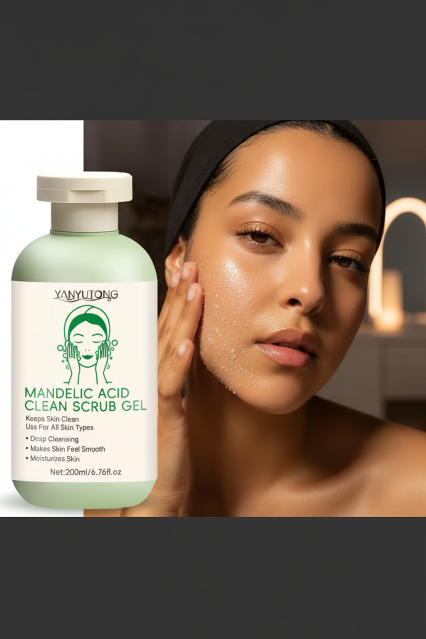 Gel Exfoliante Facial Mandelic Acid Clean Scrub – Limpieza Profunda 200ml