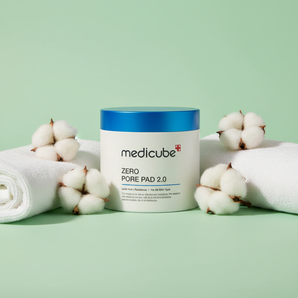 Medicube Zero Pore Pad 2.0 – Toallitas Tónicas AHA + BHA para Poros y Limpieza Profunda