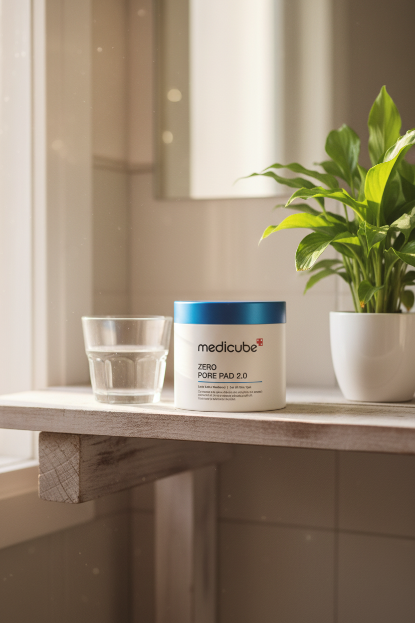 Medicube Zero Pore Pad 2.0 – Toallitas Tónicas AHA + BHA para Poros y Limpieza Profunda