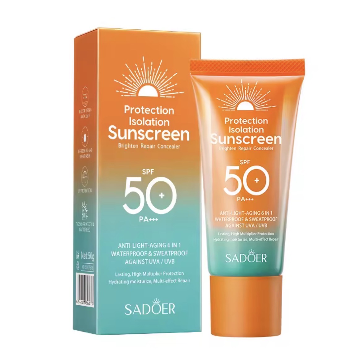 Protector Solar Coreano Facial SPF 50+ | Lumina Beauty