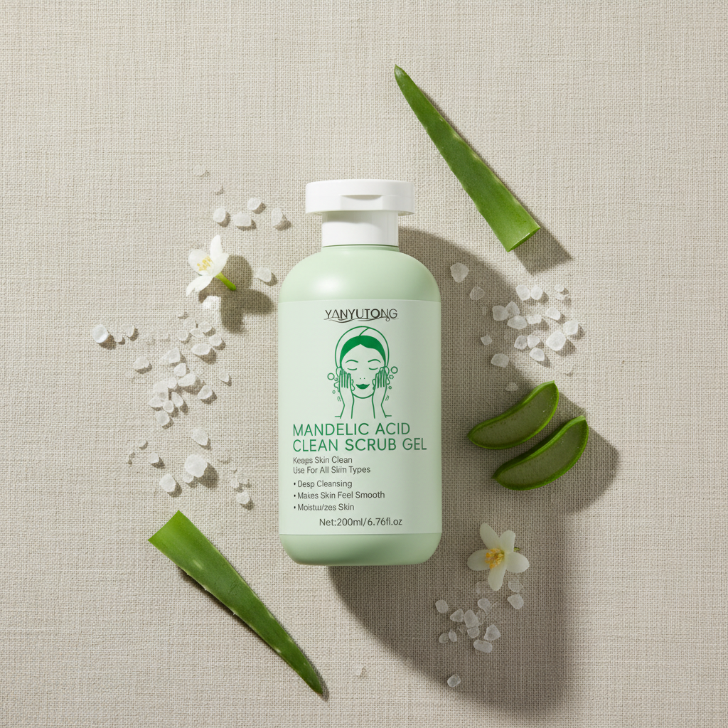 Gel Exfoliante Facial Mandelic Acid Clean Scrub – Limpieza Profunda 200ml
