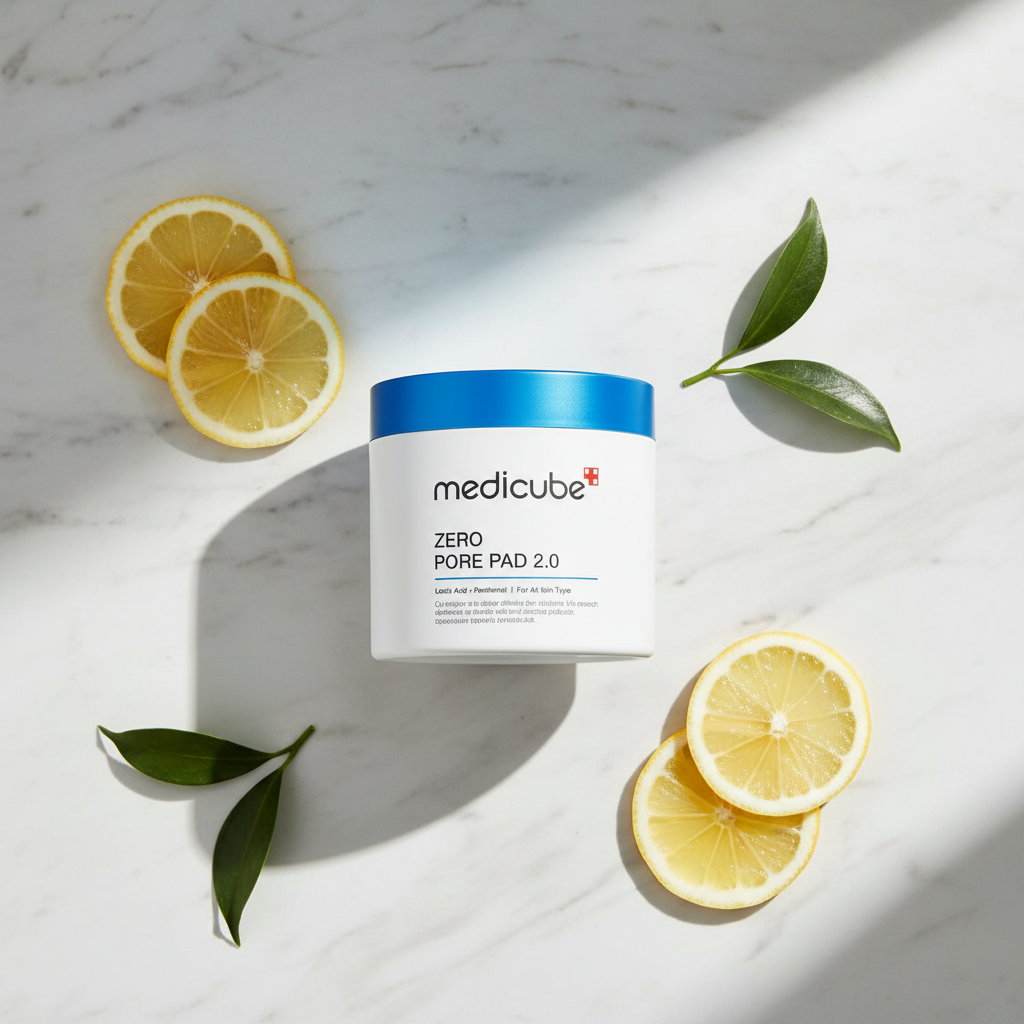 Medicube Zero Pore Pad 2.0 – Toallitas Tónicas AHA + BHA para Poros y Limpieza Profunda
