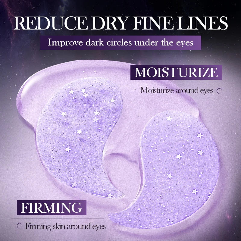 Parches de Hidrogel Anti-Ojeras con Colágeno y Uva (60 uds) - SADOER
