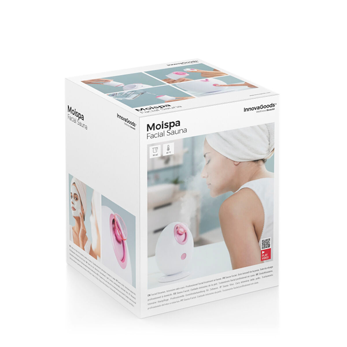 Sauna Facial Vaporizadora Moispa - Spa en Casa