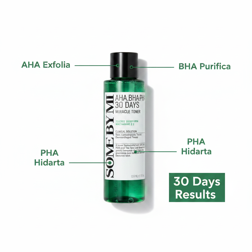 Some By Mi AHA BHA PHA 30 Days Miracle Toner – Tónico Facial Renovador